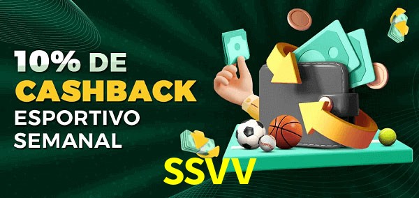 10% de bônus de cashback na ssvv